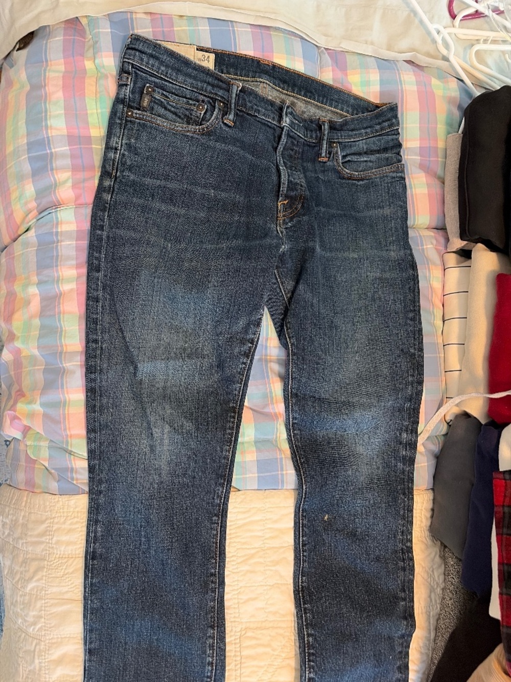 ABERCROMBIE AND FITCH MENS JEANS SKINNY LEG